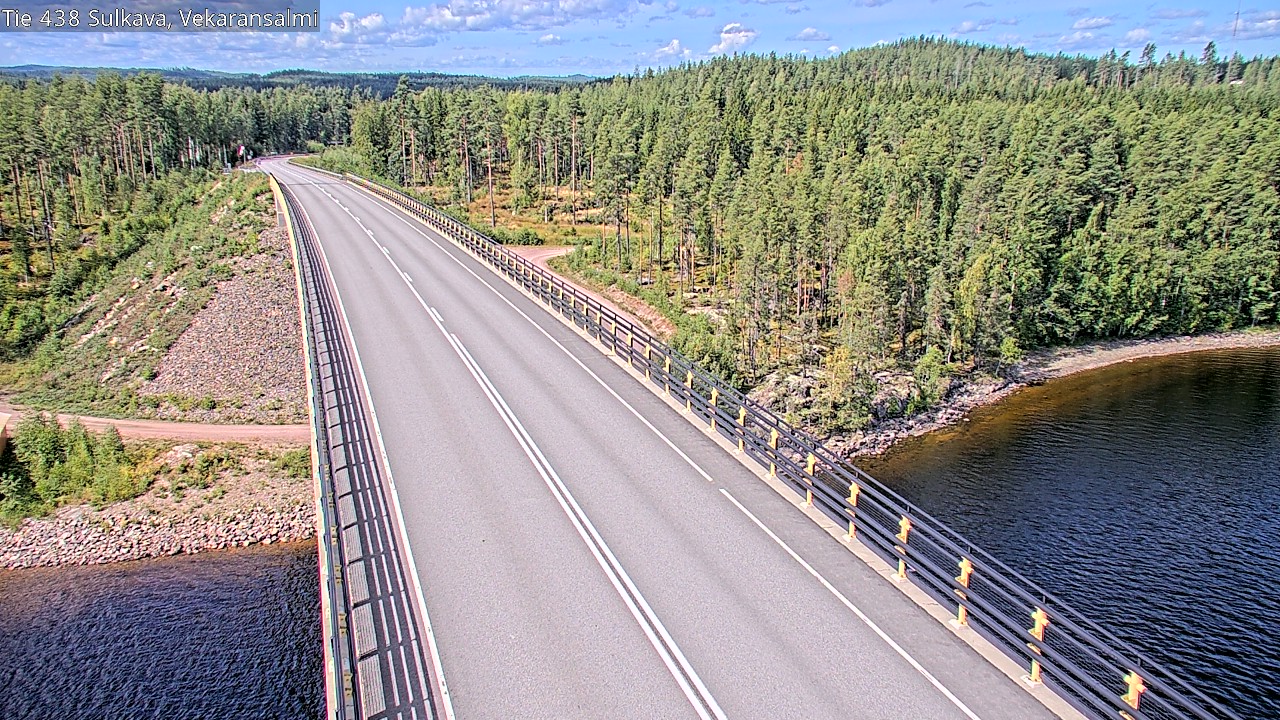 Kelikamerat Kuva Tie 438, Sulkava, Vekaransalmi, Sulkava, Etelä-Savo