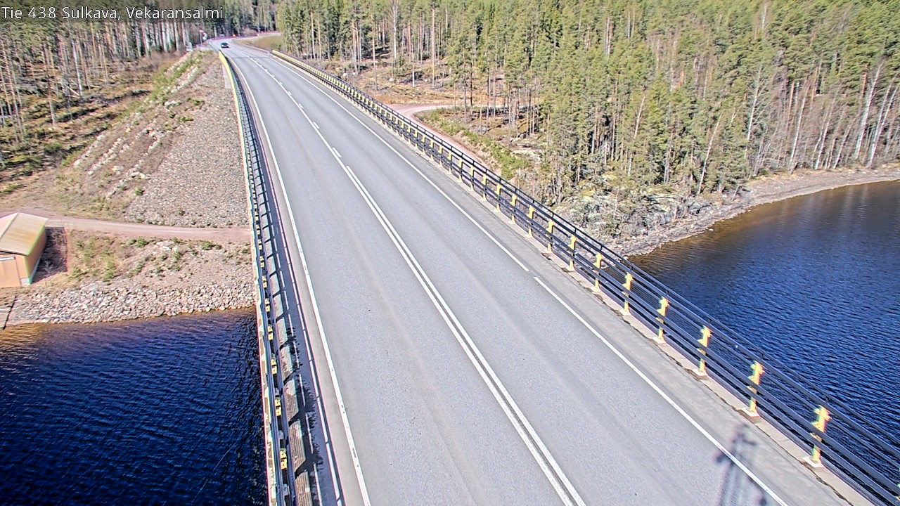 Kelikamerat Kuva Tie 438, Sulkava, Vekaransalmi, Sulkava, Etelä-Savo