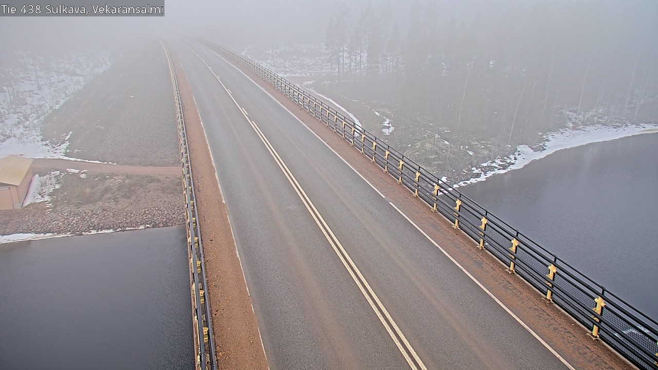 Weather Camera Image Väg 438, Sulkava, Vekaransalmi, Sulkava, Etelä-Savo