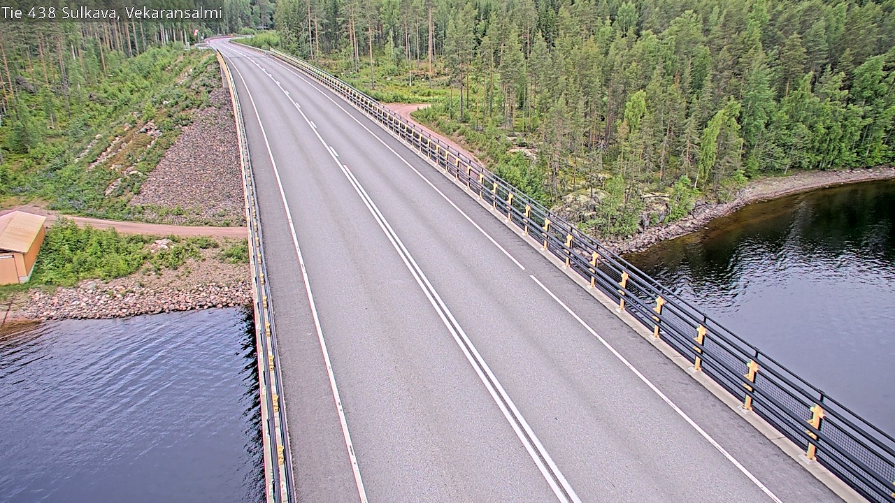 Weather Camera Image Road 438, Sulkava, Vekaransalmi, Sulkava, Etelä-Savo
