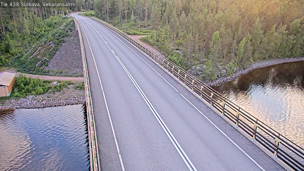 Weather Camera Image Road 438, Sulkava, Vekaransalmi, Sulkava, Etelä-Savo