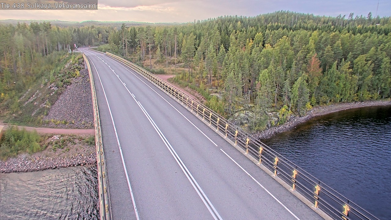 Kelikamerat Kuva Tie 438, Sulkava, Vekaransalmi, Sulkava, Etelä-Savo