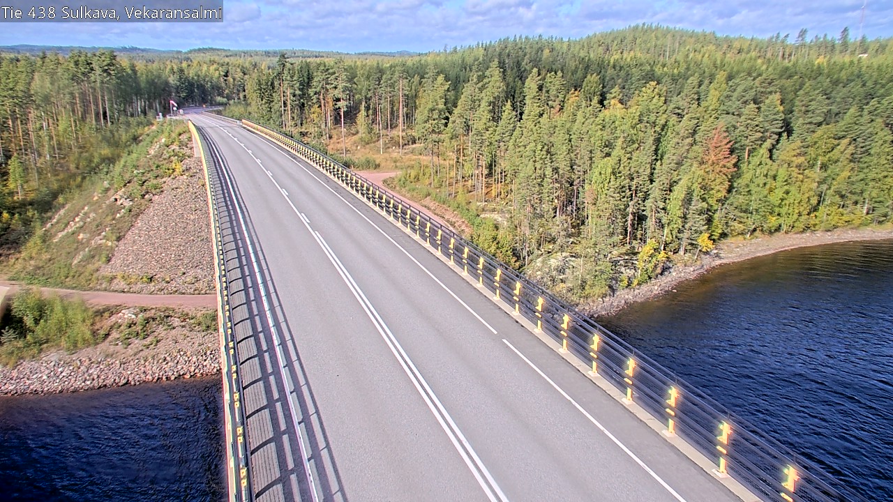 Weather Camera Image Road 438, Sulkava, Vekaransalmi, Sulkava, Etelä-Savo
