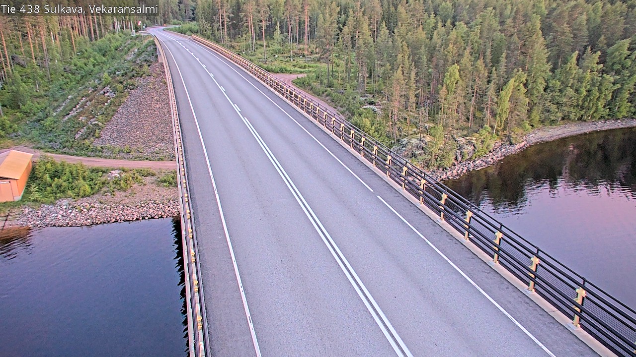 Weather Camera Image Road 438, Sulkava, Vekaransalmi, Sulkava, Etelä-Savo