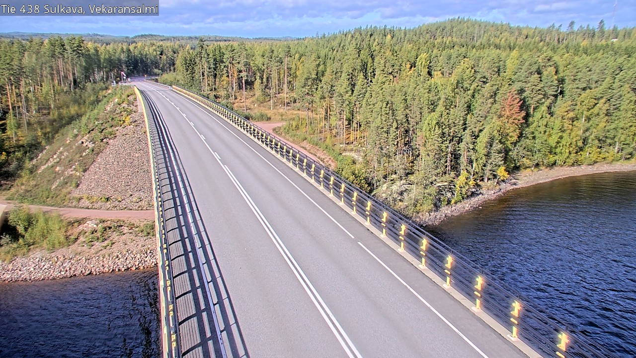 Weather Camera Image Road 438, Sulkava, Vekaransalmi, Sulkava, Etelä-Savo