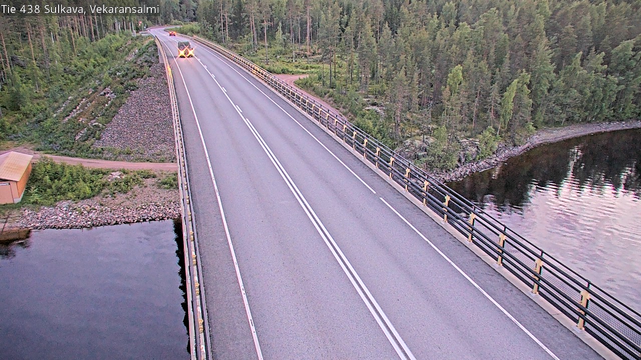 Weather Camera Image Road 438, Sulkava, Vekaransalmi, Sulkava, Etelä-Savo