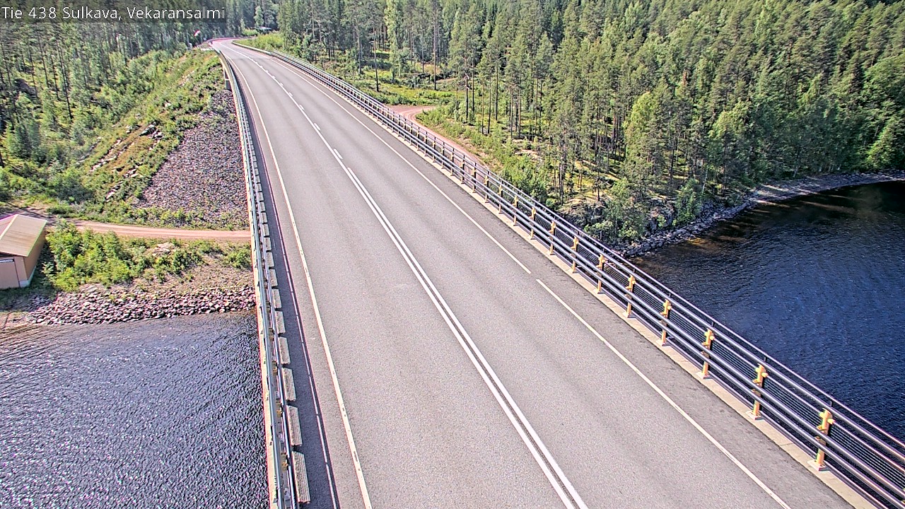 Weather Camera Image Road 438, Sulkava, Vekaransalmi, Sulkava, Etelä-Savo