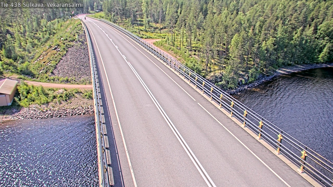 Weather Camera Image Road 438, Sulkava, Vekaransalmi, Sulkava, Etelä-Savo