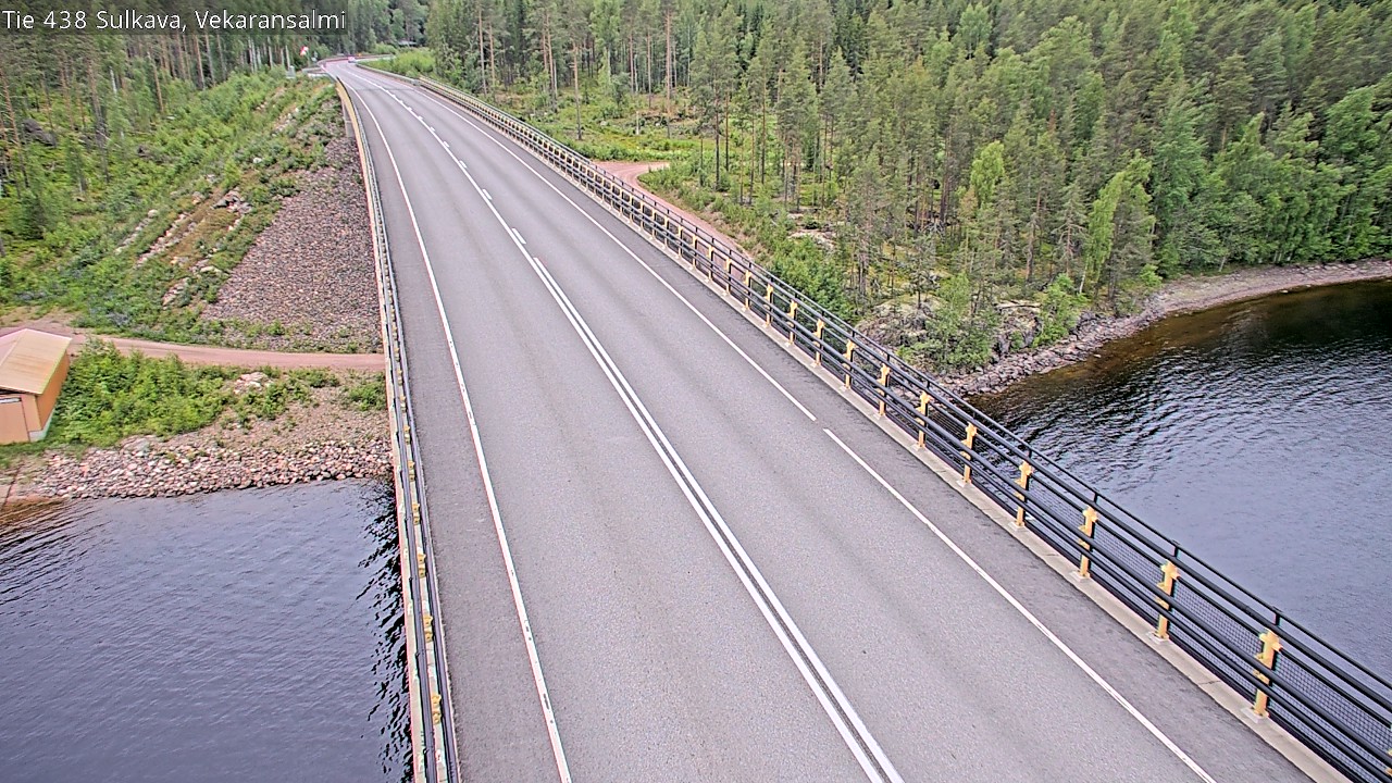 Weather Camera Image Road 438, Sulkava, Vekaransalmi, Sulkava, Etelä-Savo