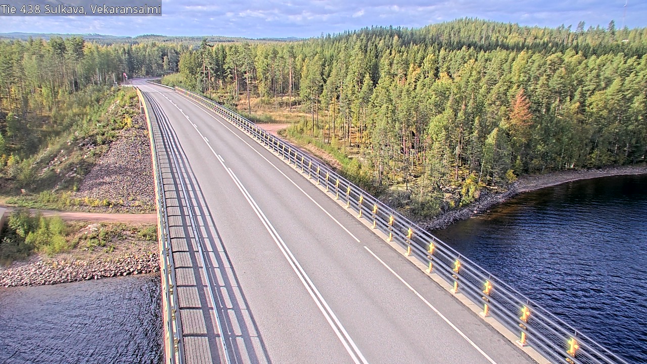 Weather Camera Image Road 438, Sulkava, Vekaransalmi, Sulkava, Etelä-Savo
