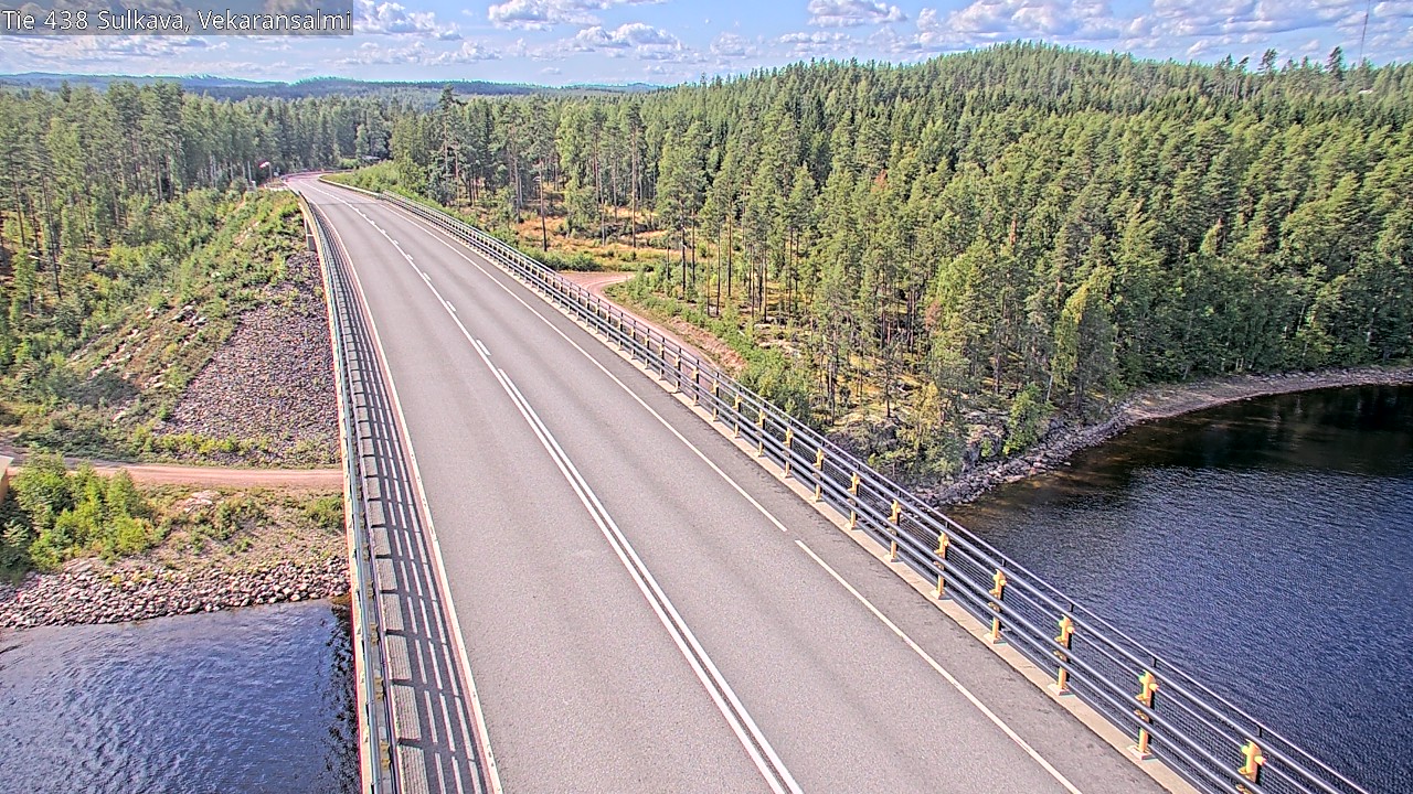 Kelikamerat Kuva Tie 438, Sulkava, Vekaransalmi, Sulkava, Etelä-Savo