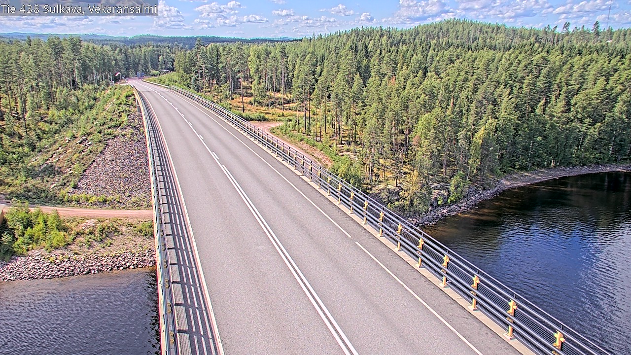 Kelikamerat Kuva Tie 438, Sulkava, Vekaransalmi, Sulkava, Etelä-Savo