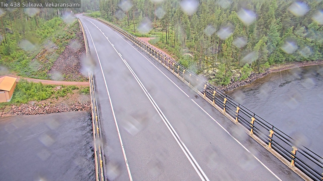 Weather Camera Image Väg 438, Sulkava, Vekaransalmi, Sulkava, Etelä-Savo