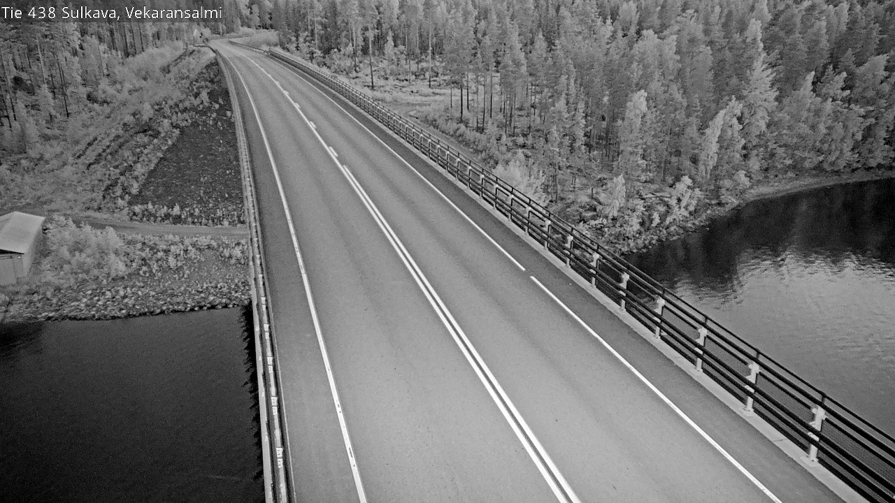Weather Camera Image Road 438, Sulkava, Vekaransalmi, Sulkava, Etelä-Savo