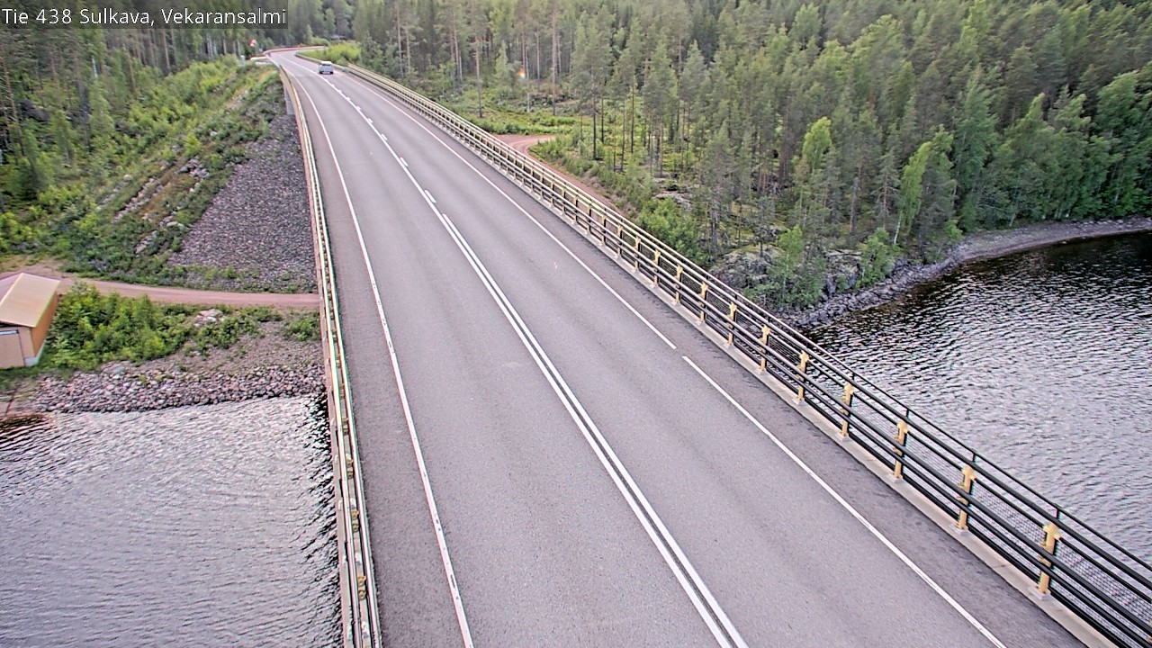 Weather Camera Image Road 438, Sulkava, Vekaransalmi, Sulkava, Etelä-Savo