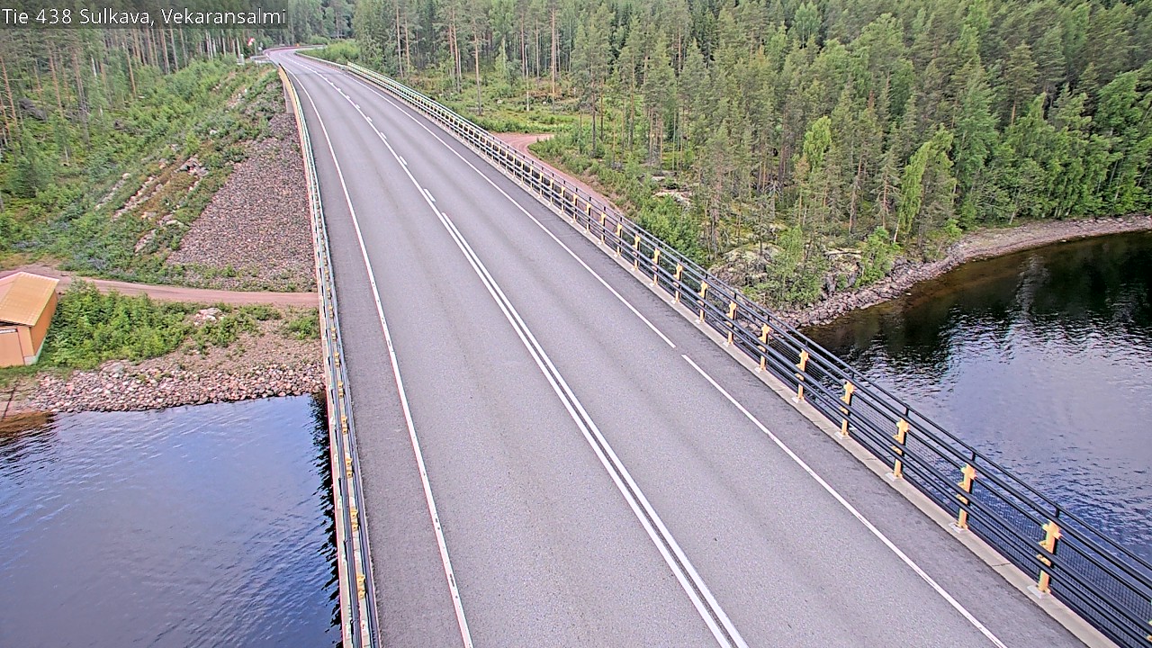Weather Camera Image Road 438, Sulkava, Vekaransalmi, Sulkava, Etelä-Savo