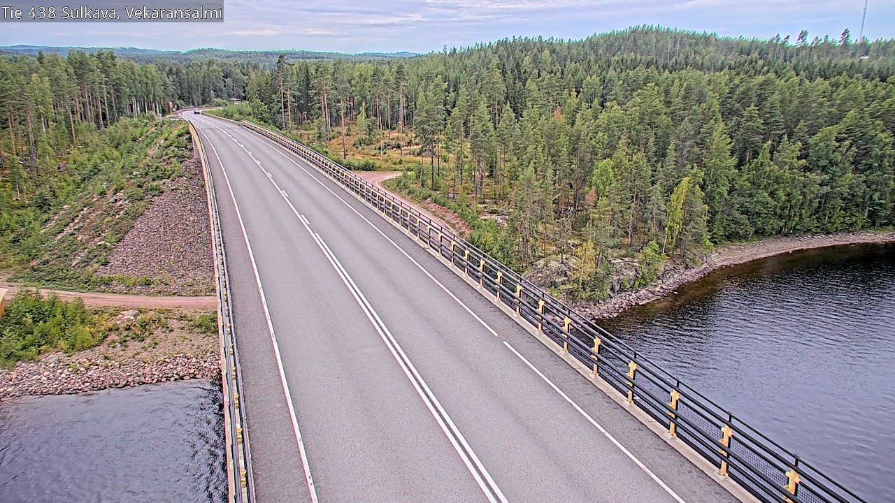 Weather Camera Image Road 438, Sulkava, Vekaransalmi, Sulkava, Etelä-Savo