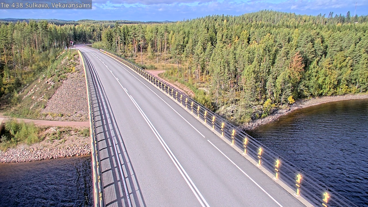 Weather Camera Image Road 438, Sulkava, Vekaransalmi, Sulkava, Etelä-Savo