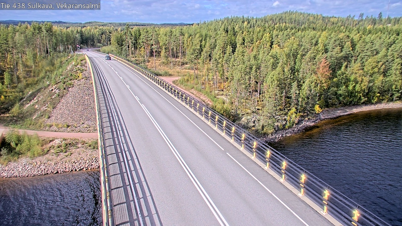 Weather Camera Image Road 438, Sulkava, Vekaransalmi, Sulkava, Etelä-Savo