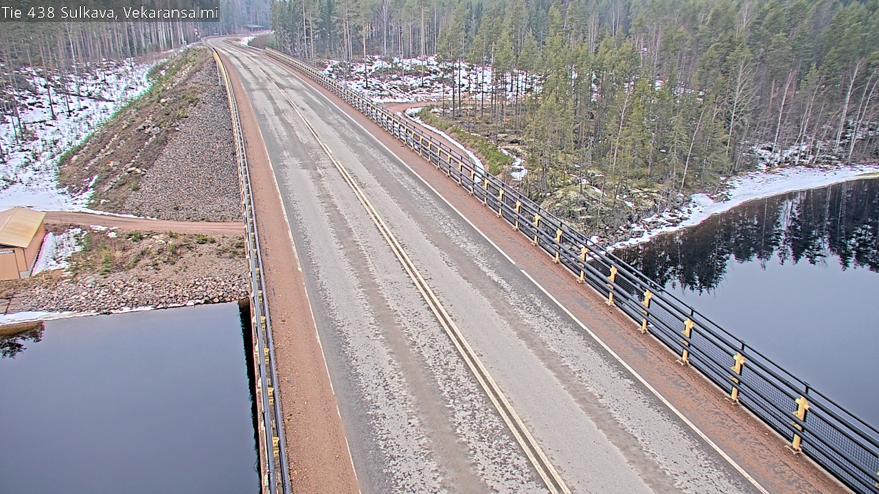 Weather Camera Image Väg 438, Sulkava, Vekaransalmi, Sulkava, Etelä-Savo