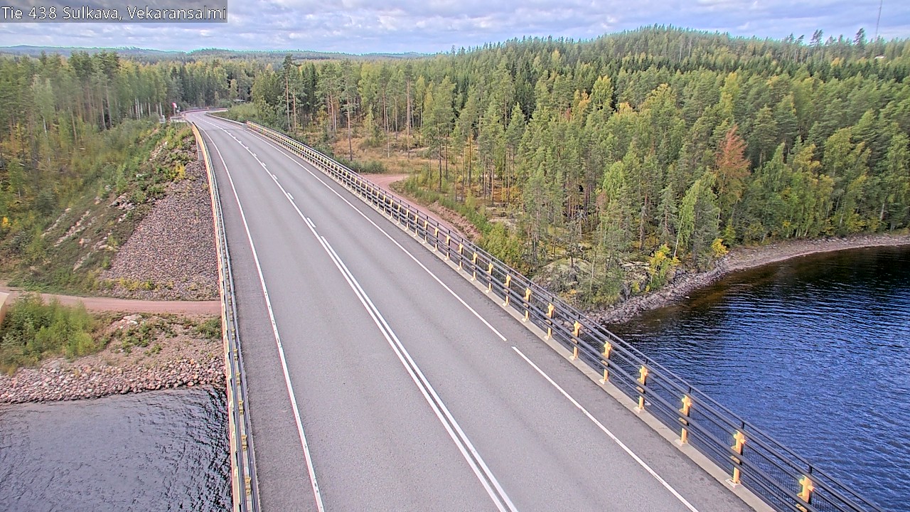 Weather Camera Image Road 438, Sulkava, Vekaransalmi, Sulkava, Etelä-Savo