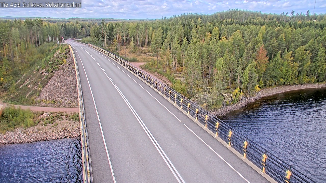 Weather Camera Image Road 438, Sulkava, Vekaransalmi, Sulkava, Etelä-Savo