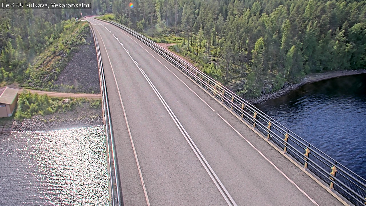 Weather Camera Image Road 438, Sulkava, Vekaransalmi, Sulkava, Etelä-Savo