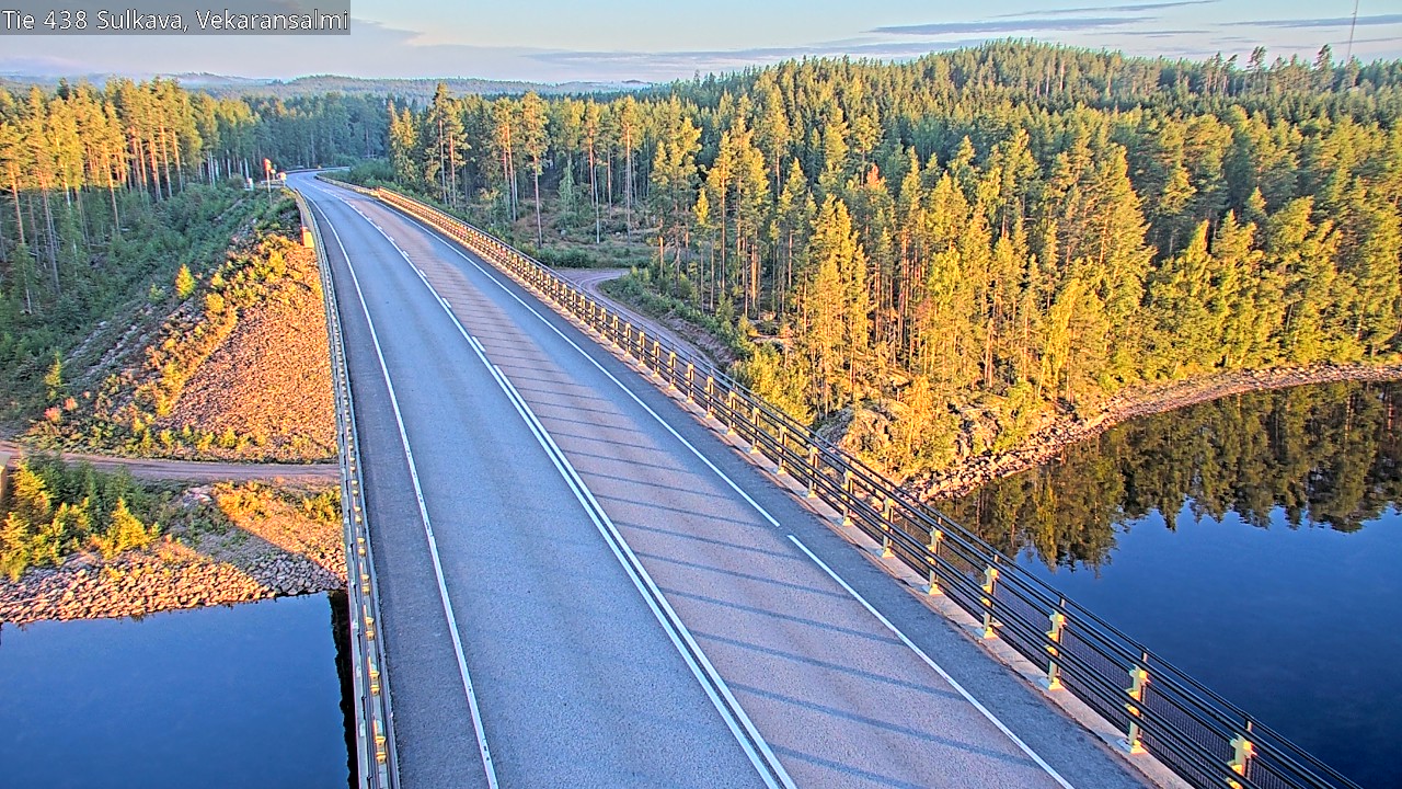 Kelikamerat Kuva Tie 438, Sulkava, Vekaransalmi, Sulkava, Etelä-Savo