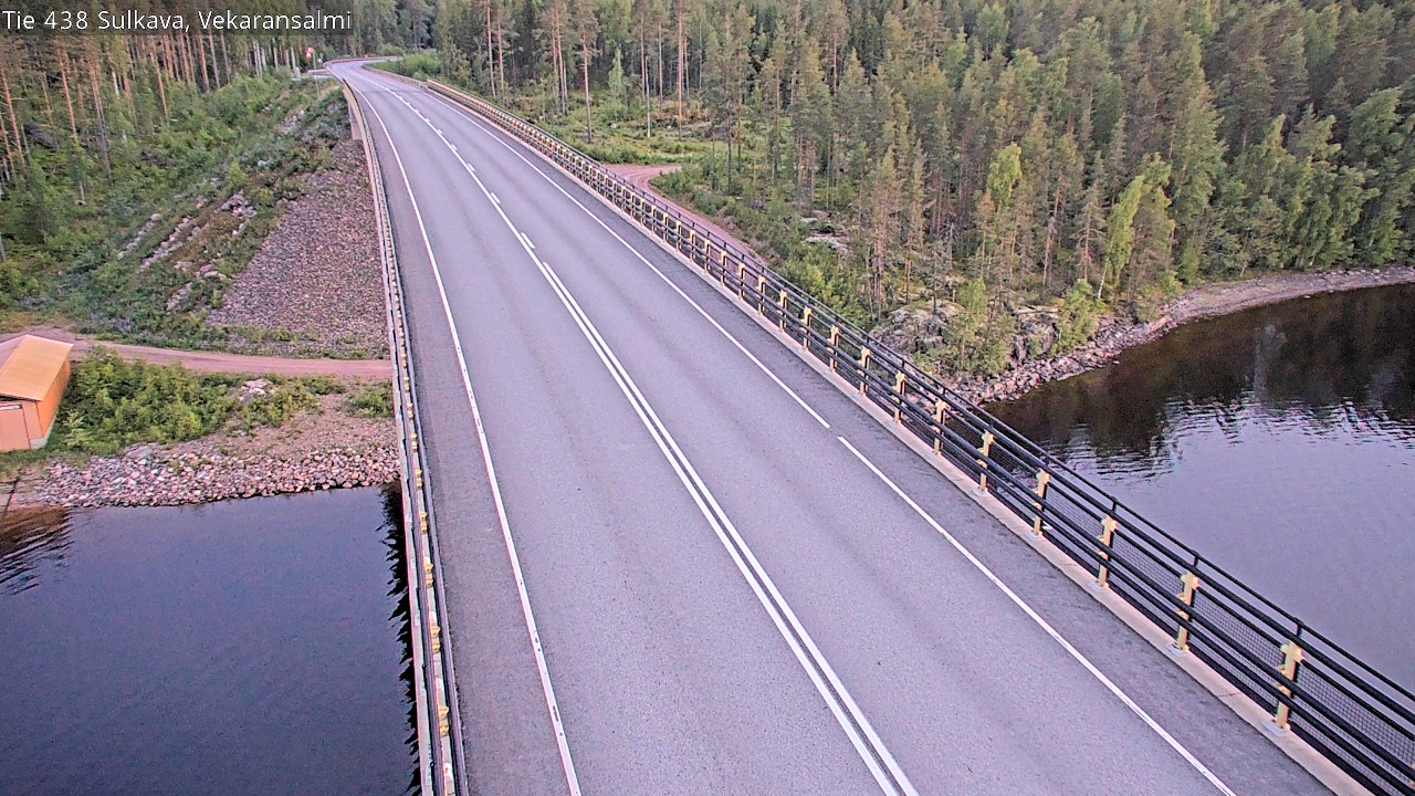 Weather Camera Image Road 438, Sulkava, Vekaransalmi, Sulkava, Etelä-Savo