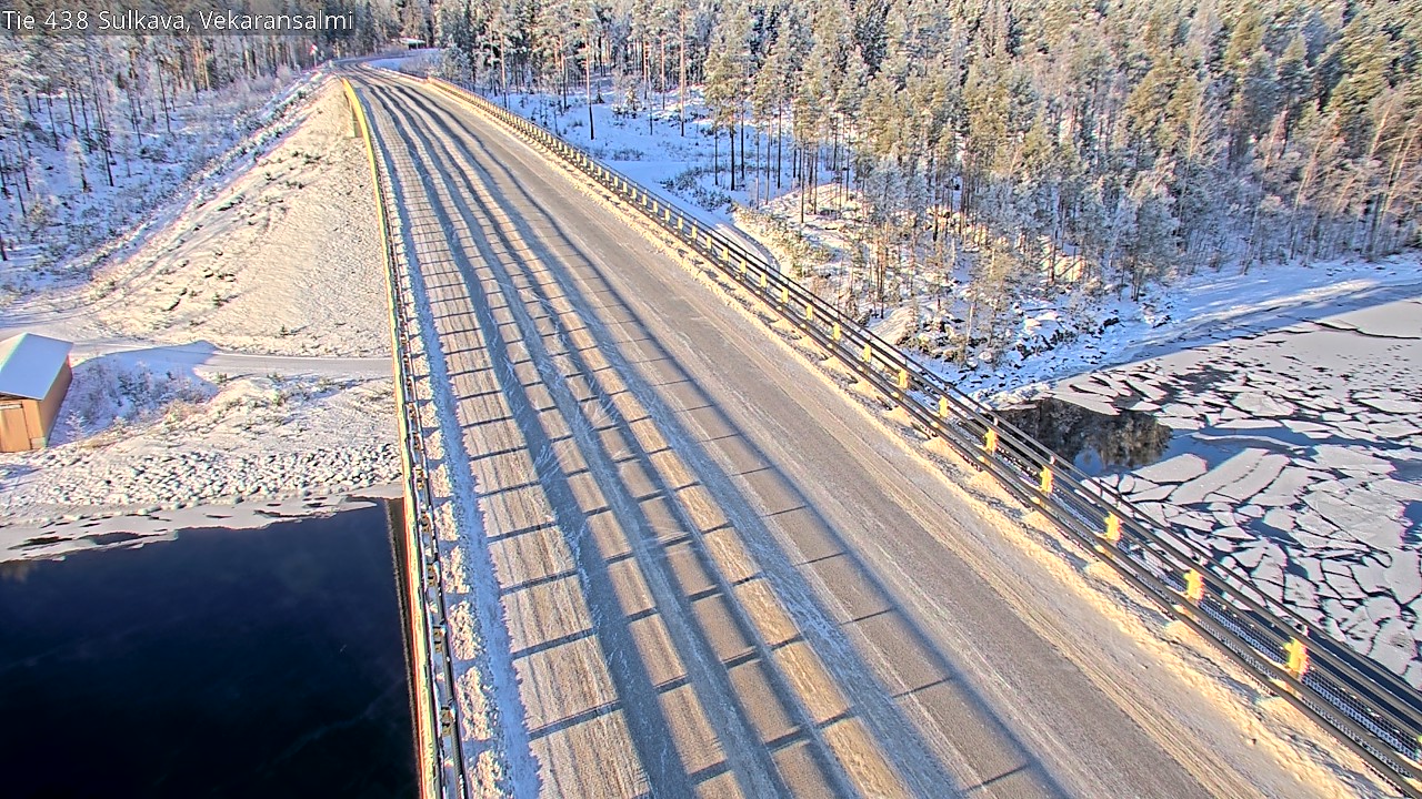 Weather Camera Image Road 438, Sulkava, Vekaransalmi, Sulkava, Etelä-Savo