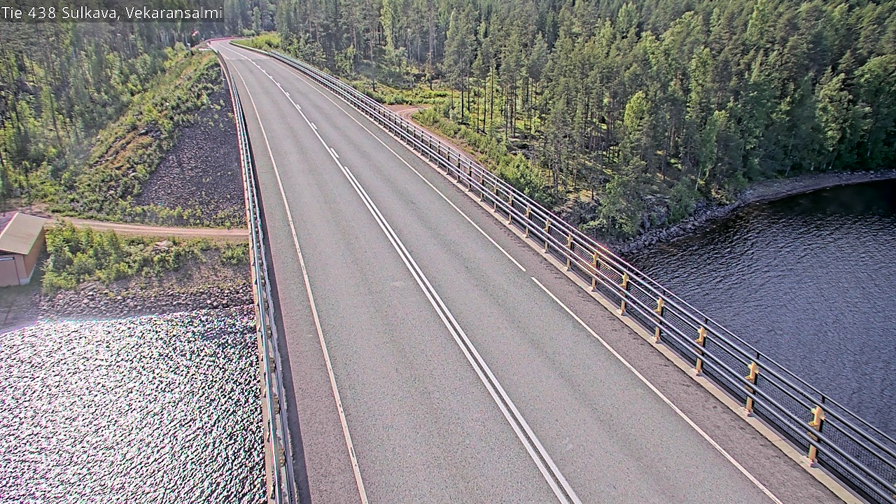 Weather Camera Image Road 438, Sulkava, Vekaransalmi, Sulkava, Etelä-Savo