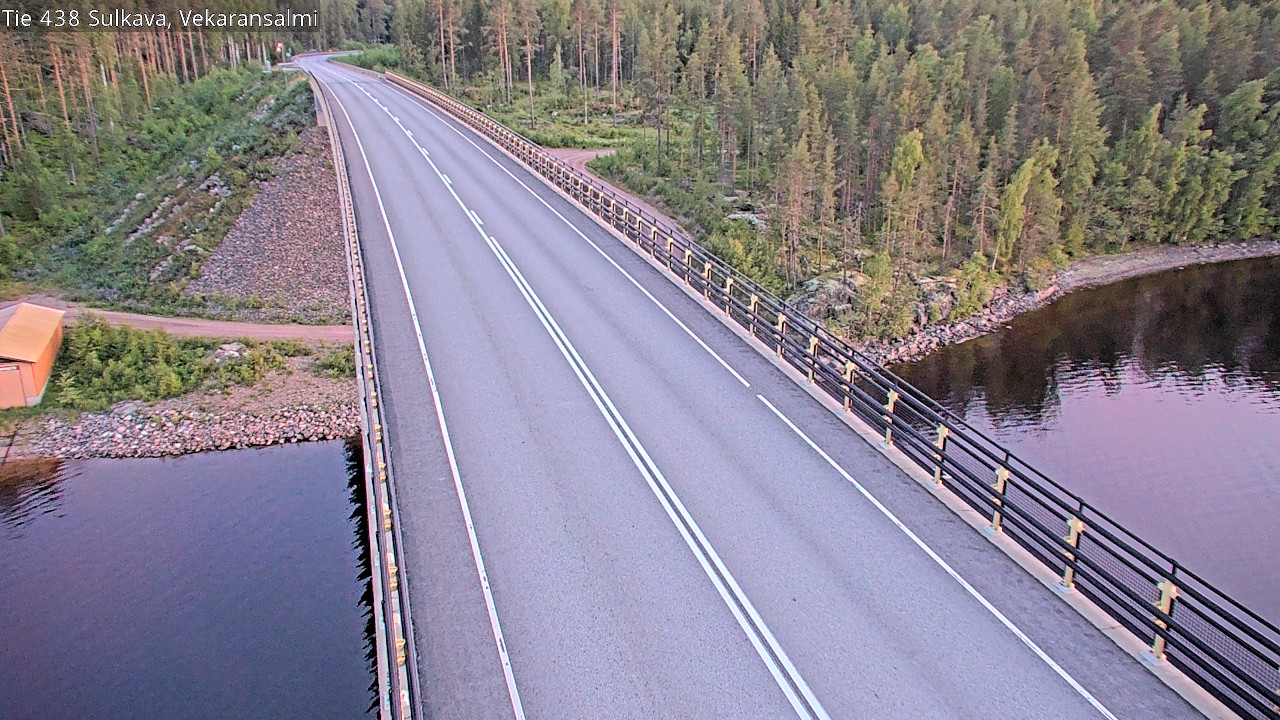 Weather Camera Image Road 438, Sulkava, Vekaransalmi, Sulkava, Etelä-Savo