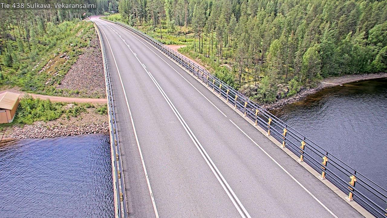 Weather Camera Image Road 438, Sulkava, Vekaransalmi, Sulkava, Etelä-Savo
