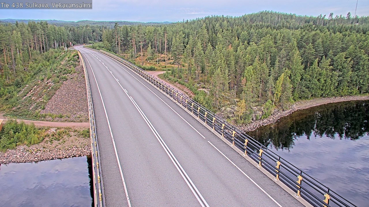 Weather Camera Image Road 438, Sulkava, Vekaransalmi, Sulkava, Etelä-Savo