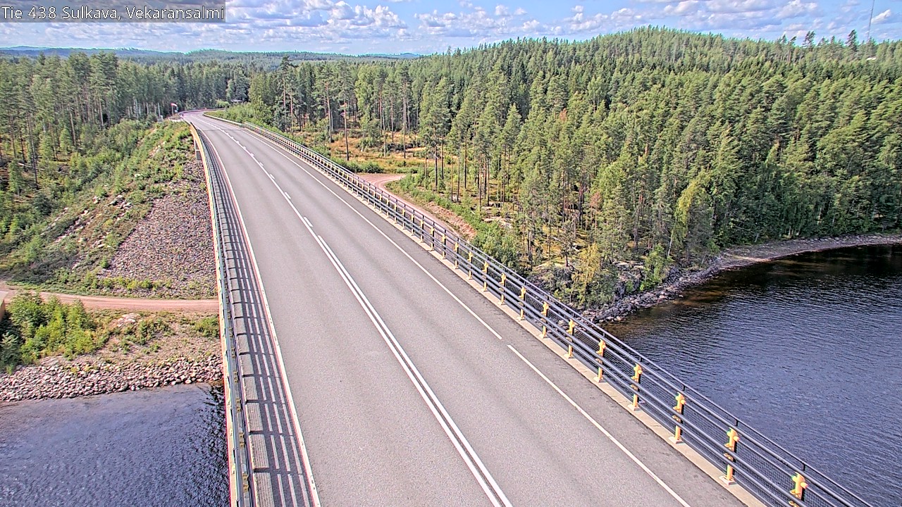 Kelikamerat Kuva Tie 438, Sulkava, Vekaransalmi, Sulkava, Etelä-Savo