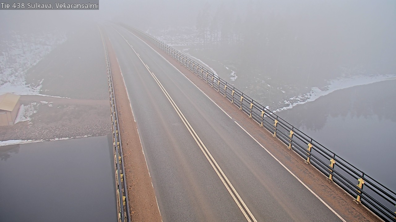 Weather Camera Image Väg 438, Sulkava, Vekaransalmi, Sulkava, Etelä-Savo