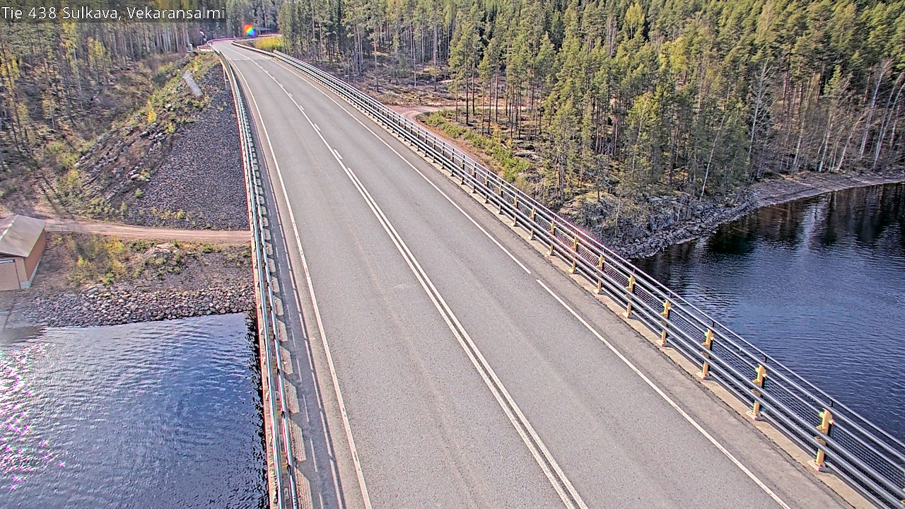Kelikamerat Kuva Tie 438, Sulkava, Vekaransalmi, Sulkava, Etelä-Savo