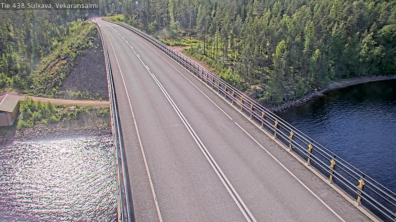 Weather Camera Image Road 438, Sulkava, Vekaransalmi, Sulkava, Etelä-Savo