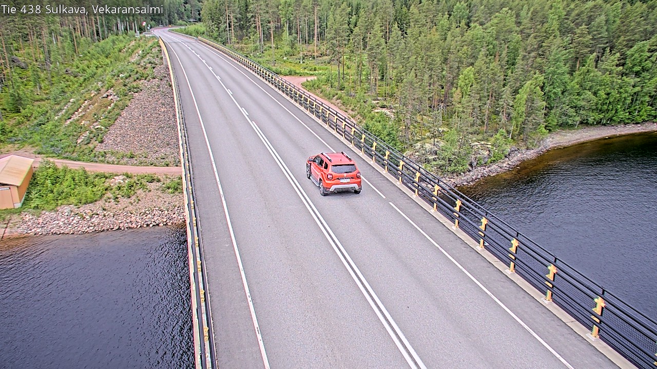 Weather Camera Image Road 438, Sulkava, Vekaransalmi, Sulkava, Etelä-Savo