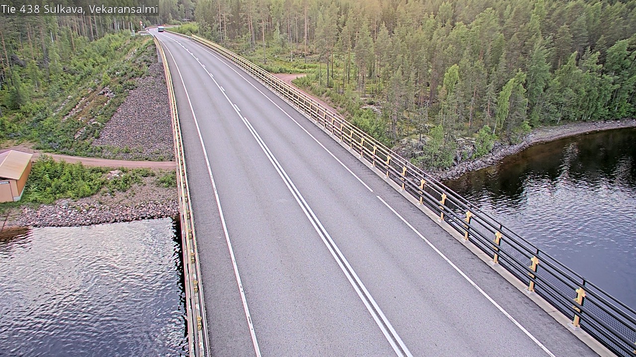 Weather Camera Image Road 438, Sulkava, Vekaransalmi, Sulkava, Etelä-Savo