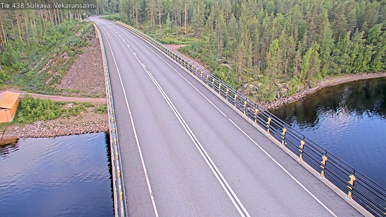 Weather Camera Image Road 438, Sulkava, Vekaransalmi, Sulkava, Etelä-Savo