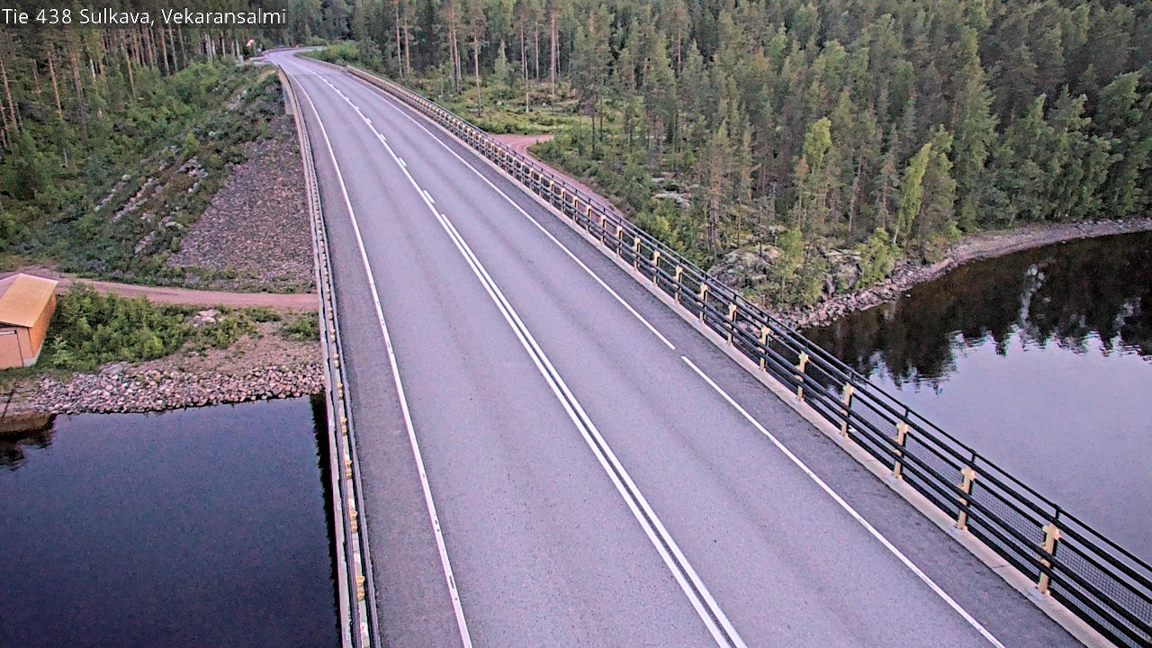 Weather Camera Image Road 438, Sulkava, Vekaransalmi, Sulkava, Etelä-Savo