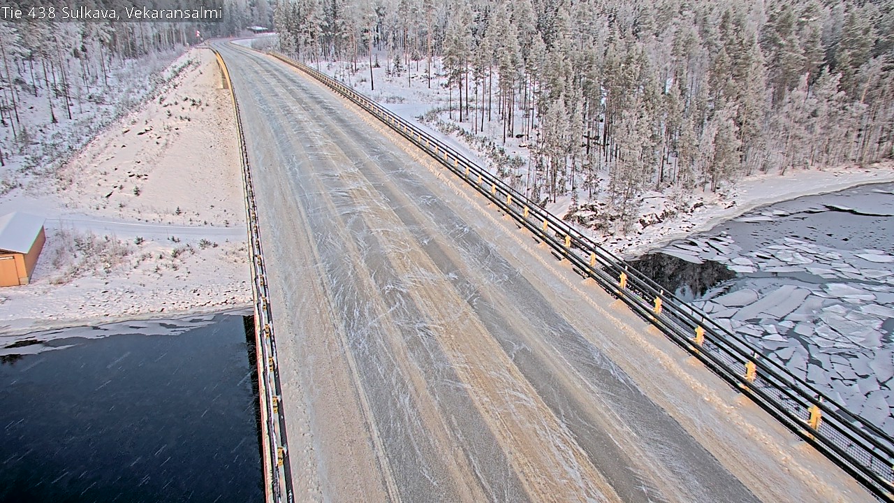 Weather Camera Image Väg 438, Sulkava, Vekaransalmi, Sulkava, Etelä-Savo