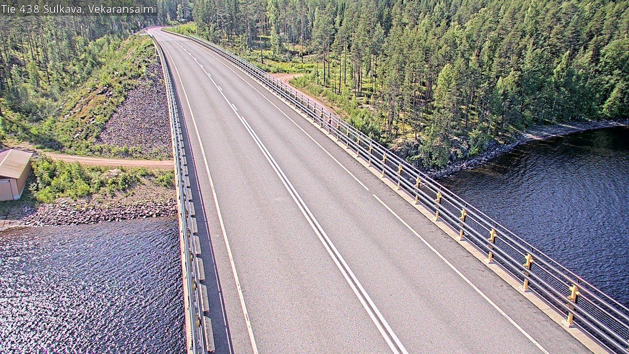 Weather Camera Image Road 438, Sulkava, Vekaransalmi, Sulkava, Etelä-Savo