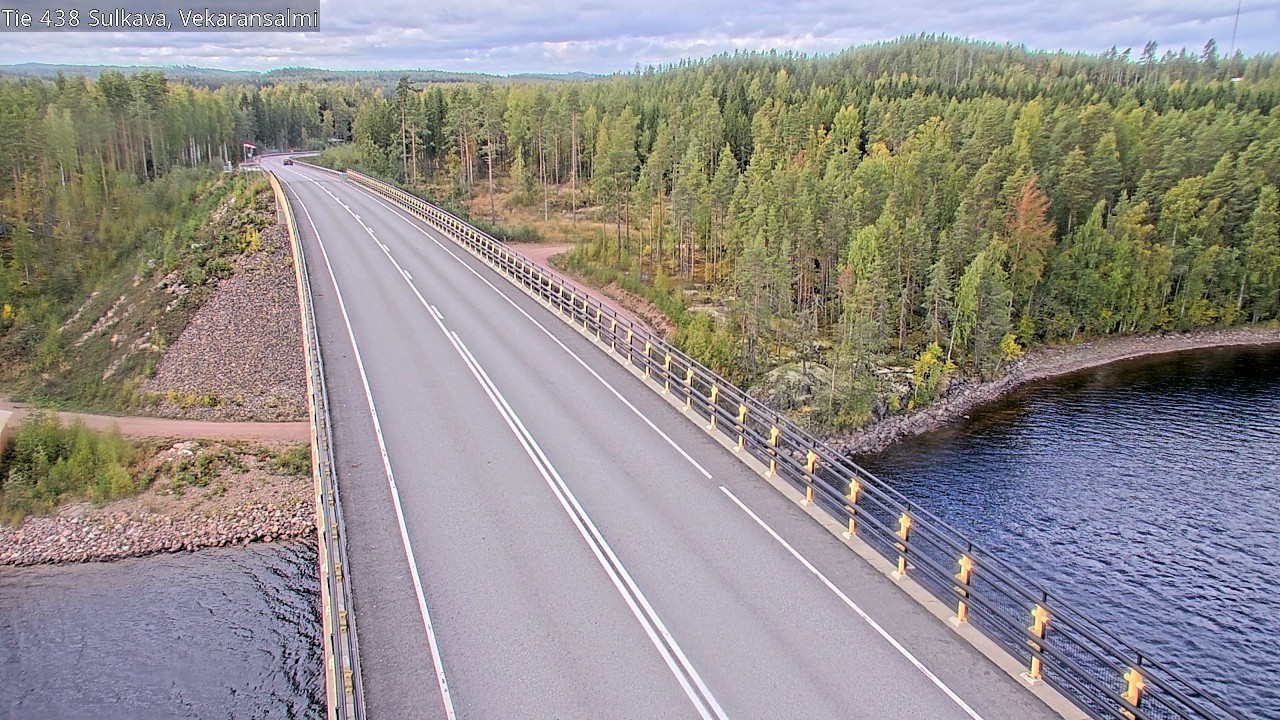 Kelikamerat Kuva Tie 438, Sulkava, Vekaransalmi, Sulkava, Etelä-Savo