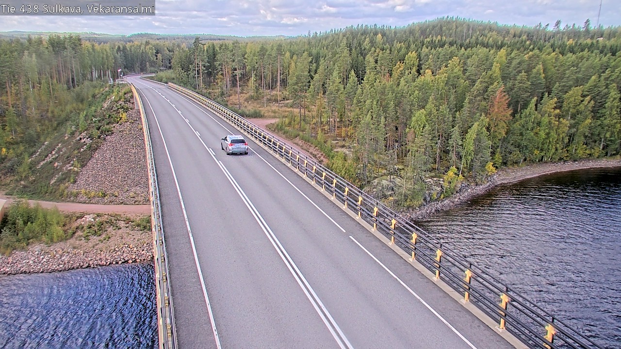 Weather Camera Image Road 438, Sulkava, Vekaransalmi, Sulkava, Etelä-Savo