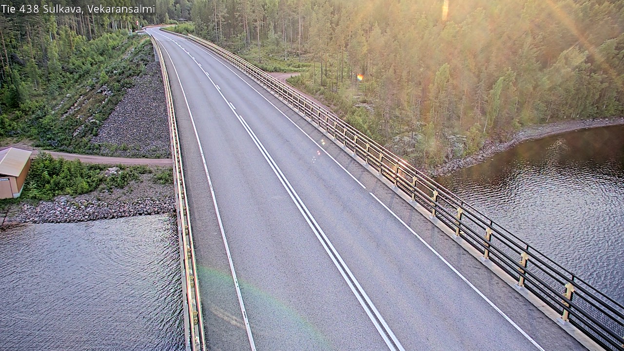 Weather Camera Image Road 438, Sulkava, Vekaransalmi, Sulkava, Etelä-Savo