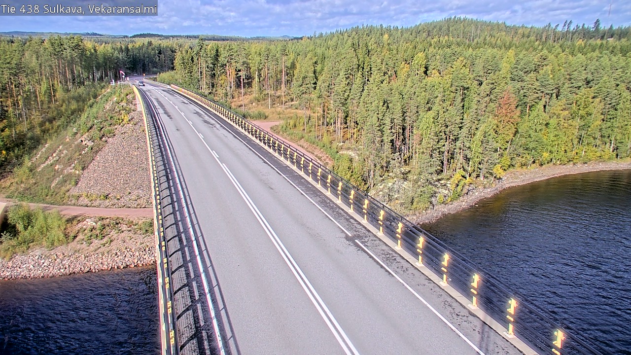 Weather Camera Image Road 438, Sulkava, Vekaransalmi, Sulkava, Etelä-Savo