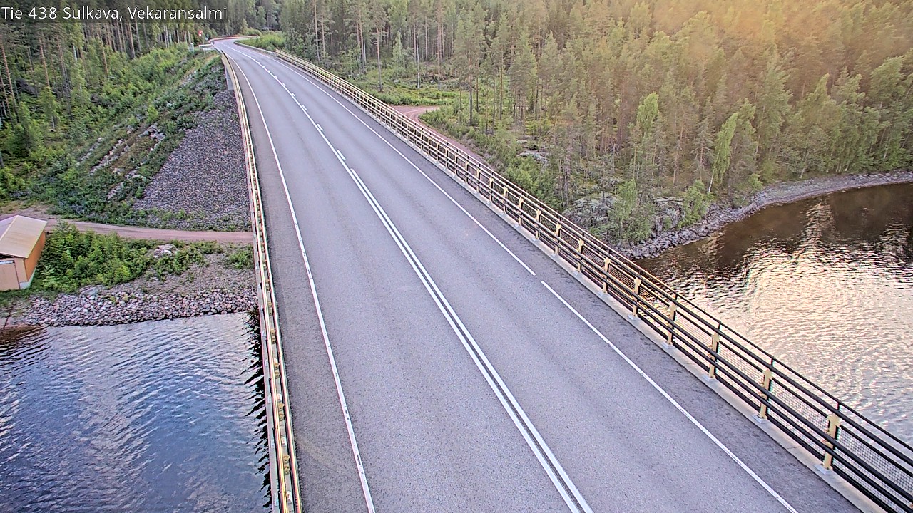 Weather Camera Image Road 438, Sulkava, Vekaransalmi, Sulkava, Etelä-Savo