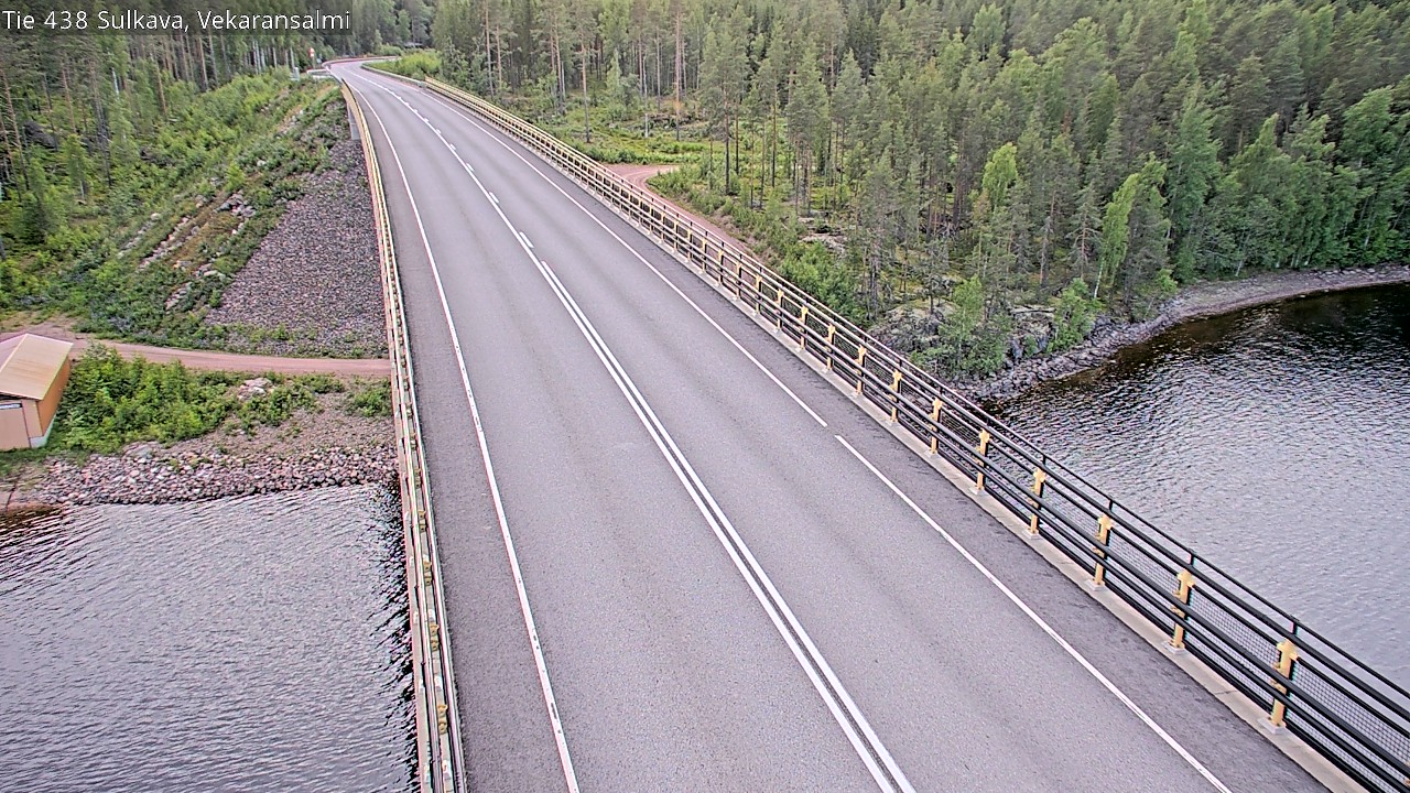 Weather Camera Image Road 438, Sulkava, Vekaransalmi, Sulkava, Etelä-Savo
